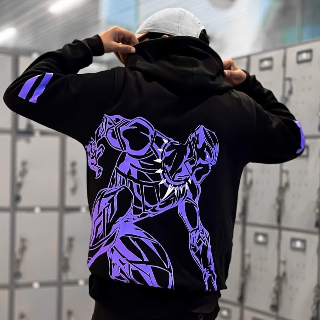 Black Panther Oversized Hoodie