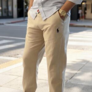 Beige RL Premium Rimi Cotton Trouser Pant